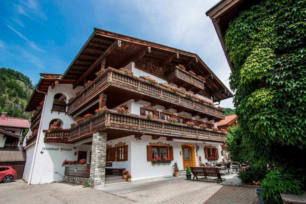 Hotel Gaestehaus Pretzner Reit im Winkl Exterior foto